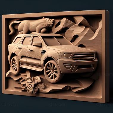 3D model Ford Everest (STL)